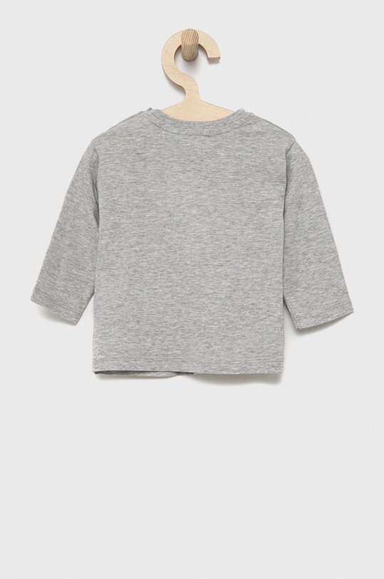 Detská bavlnená košeľa s dlhým rukávom United Colors of Benetton 3096G100X.P sivá SS22