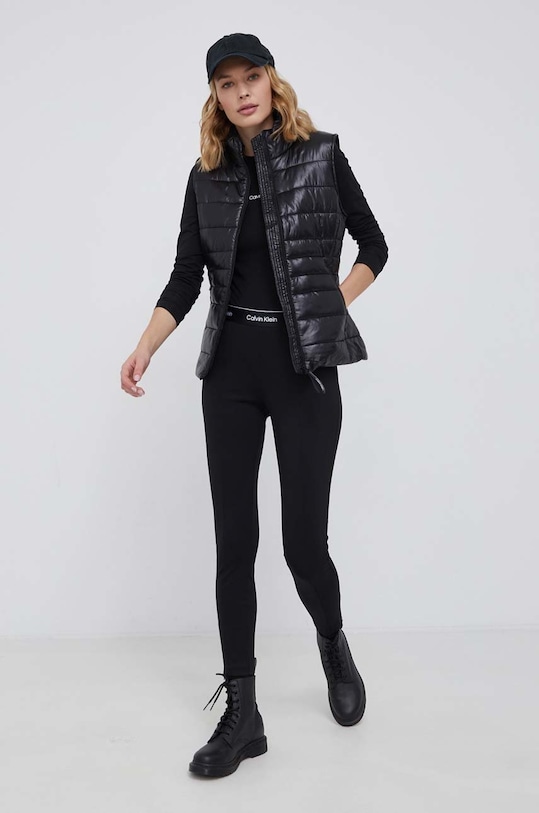 Calvin Klein Longsleeve K20K203455.PPYY czarny SS22