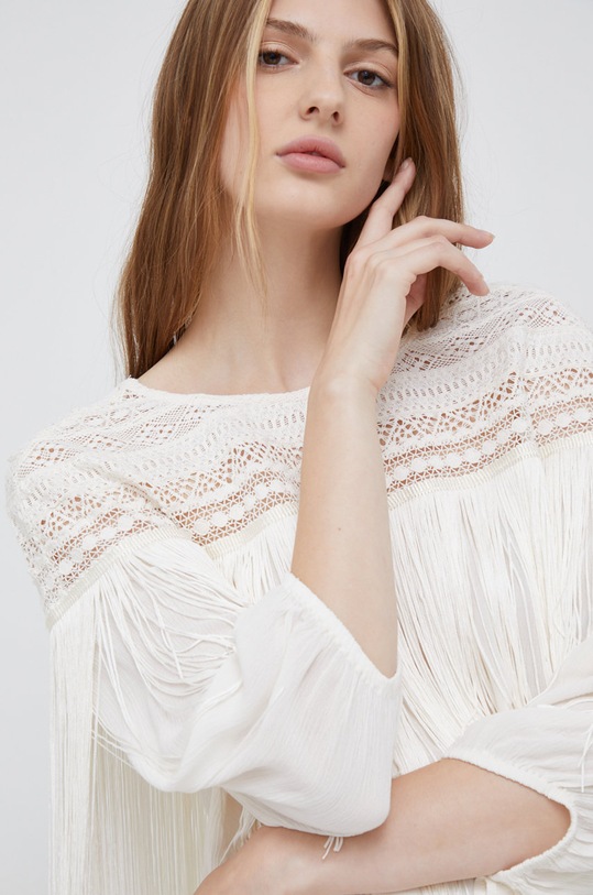 Desigual bluza uni bej 22SWBW12