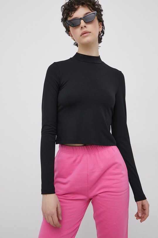 Odjeća Majica dugih rukava Vero Moda 10268077.Black crna