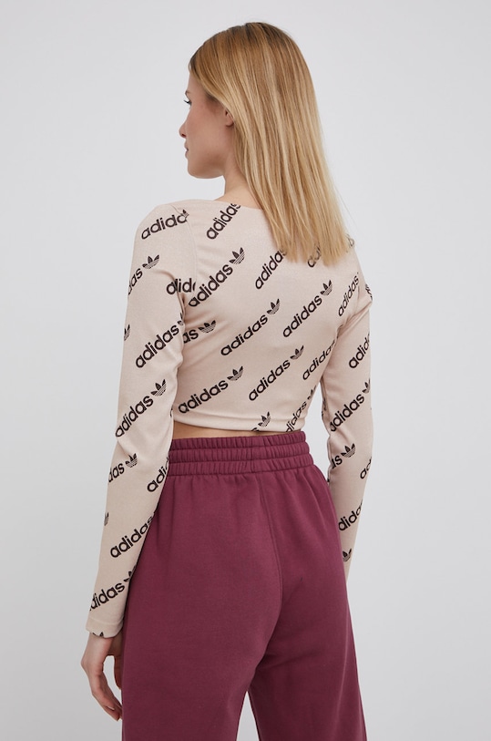 Îmbrăcăminte adidas Originals longsleeve HM4893 HM4893 bej