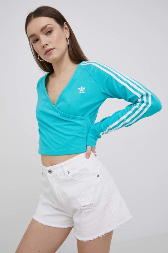 adidas Originals longsleeve Adicolor HE4958 uni turcoaz HE4958