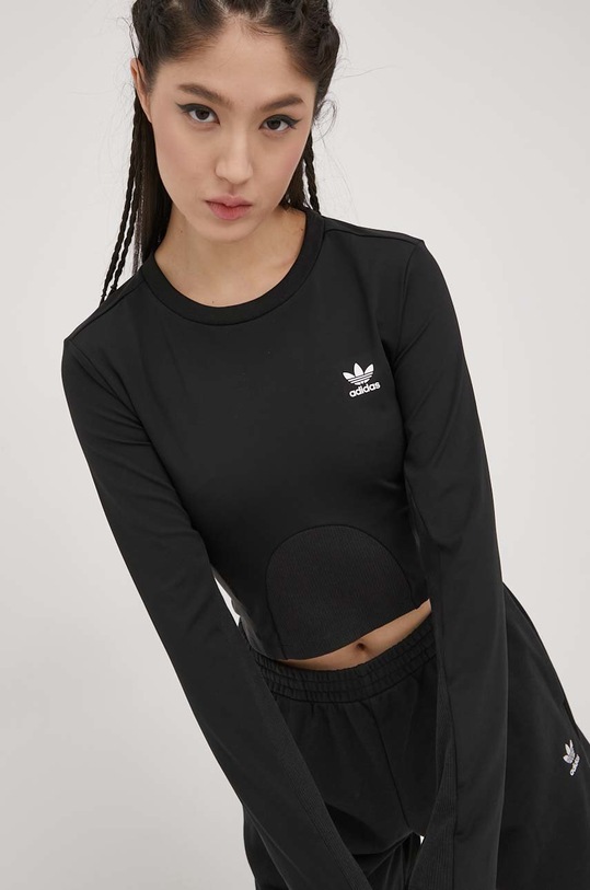 adidas Originals longsleeve Always Original HF2084 negru HF2084