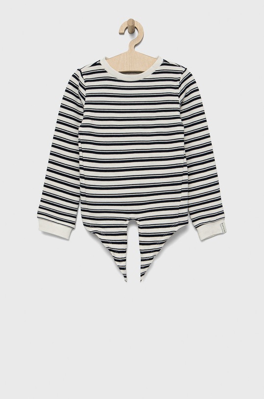 Tom Tailor longsleeve bawełniany dziecięcy wzorzyste granatowy 1030681