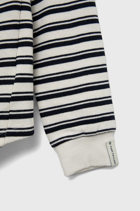 Dziewczynka Tom Tailor longsleeve bawełniany dziecięcy 1030681 granatowy