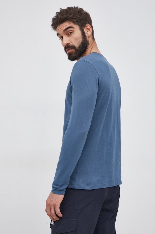 Odzież Marc O'Polo Longsleeve bawełniany 220222052152 niebieski