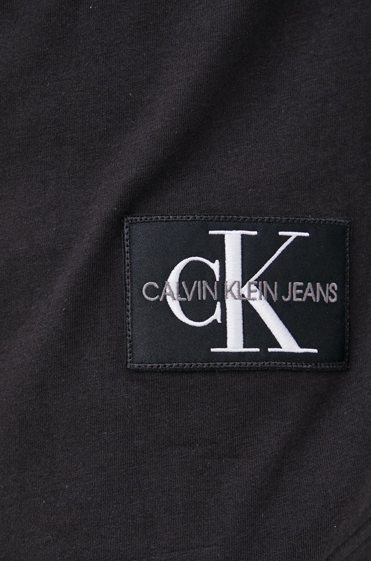 Calvin Klein Jeans longsleeve bawełniany czarny J30J319312.PPYY