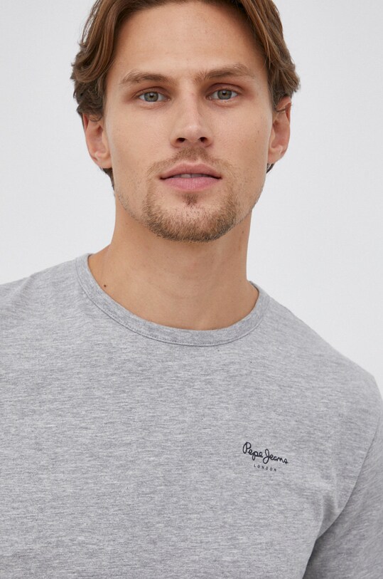 Pepe Jeans T-shirt Original Basic 2 Long szary PM508211.933