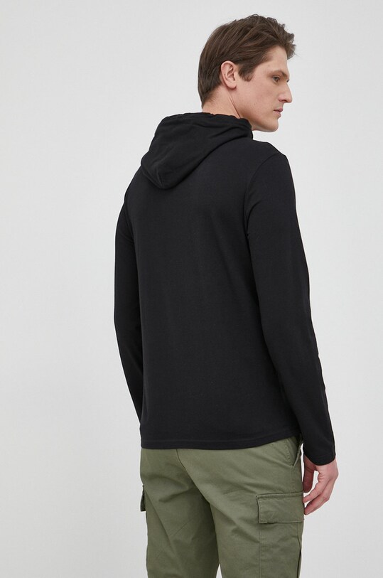 Polo Ralph Lauren - Βαμβακερό πουκάμισο με μακριά μανίκια 710847203001 μαύρο SS22