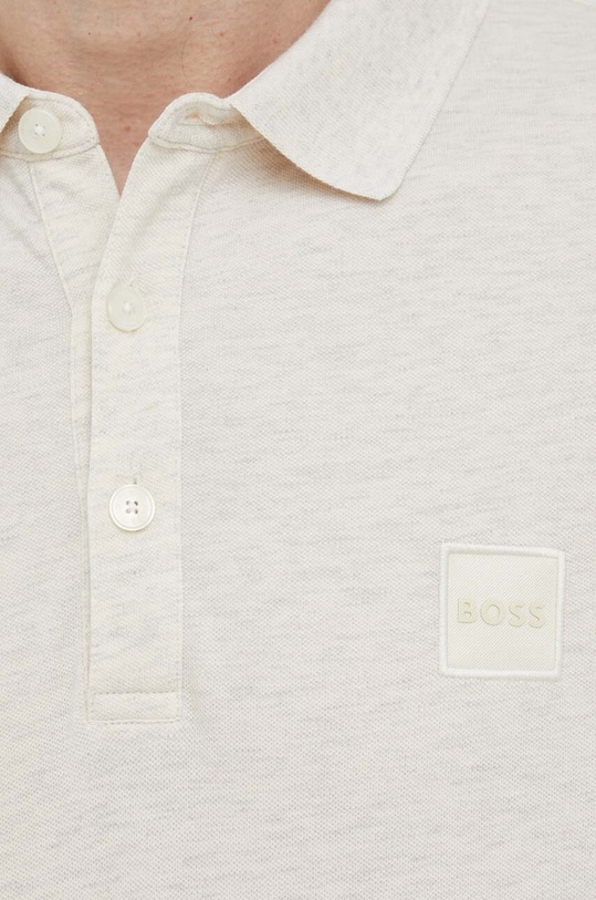 BOSS longsleeve BOSS CASUAL 50472681 beżowy