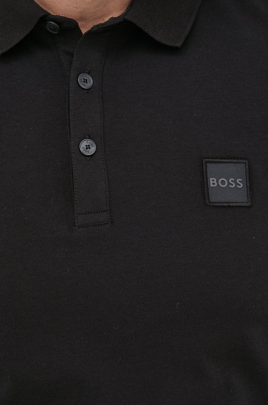 BOSS polo BOSS ORANGE 50472681 50472681 czarny