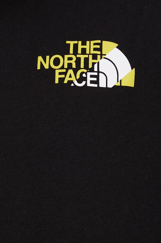 Bavlnené tričko s dlhým rukávom The North Face NF0A5IG9JK31 čierna