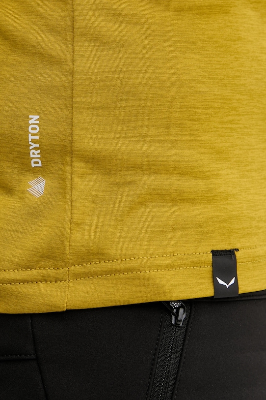 Salewa longsleeve sportowy Puez Melange zielony 00.0000027453