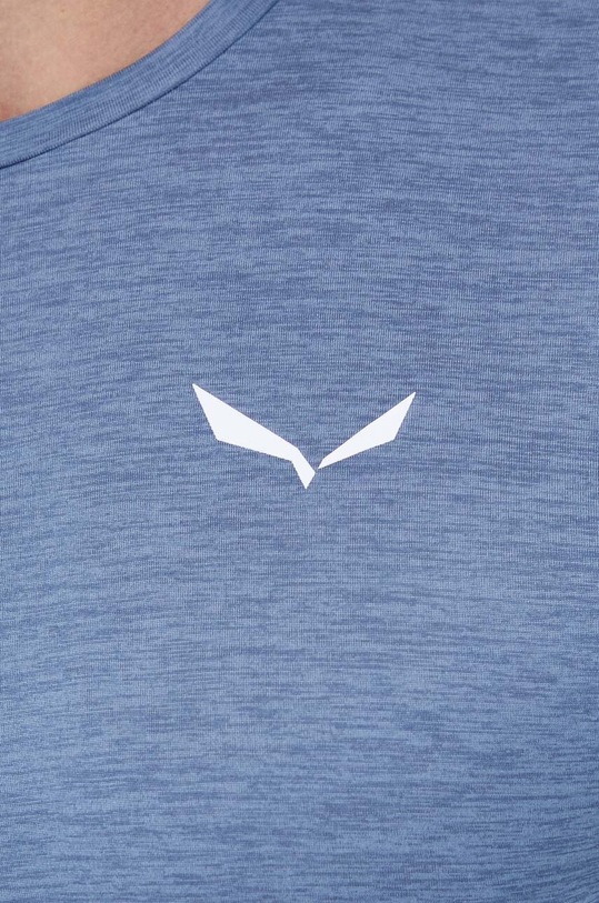 Salewa longsleeve sportowy Puez Melange 00.0000027453 niebieski