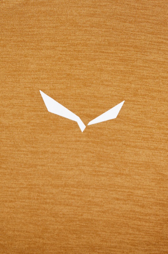 Športna majica z dolgimi rokavi Salewa Puez Melange rjava 00.0000027453