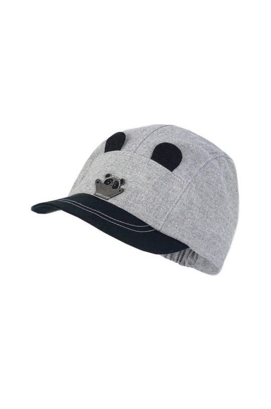 Chłopiec Jamiks czapka dziecięca PANDA.JLE044.B szary
