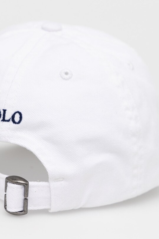 Хлопчик Бавовняна кепка Polo Ralph Lauren 322552489001 білий