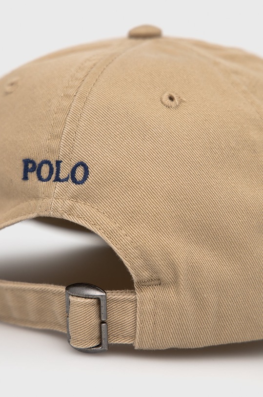 Chłopiec Polo Ralph Lauren czapka bawełniana dziecięca 322552489002 322552489002 beżowy