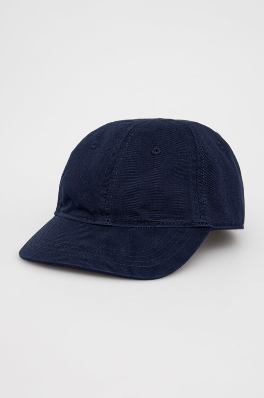 Lacoste caciula de bumbac pentru copii bumbac bleumarin RK3106