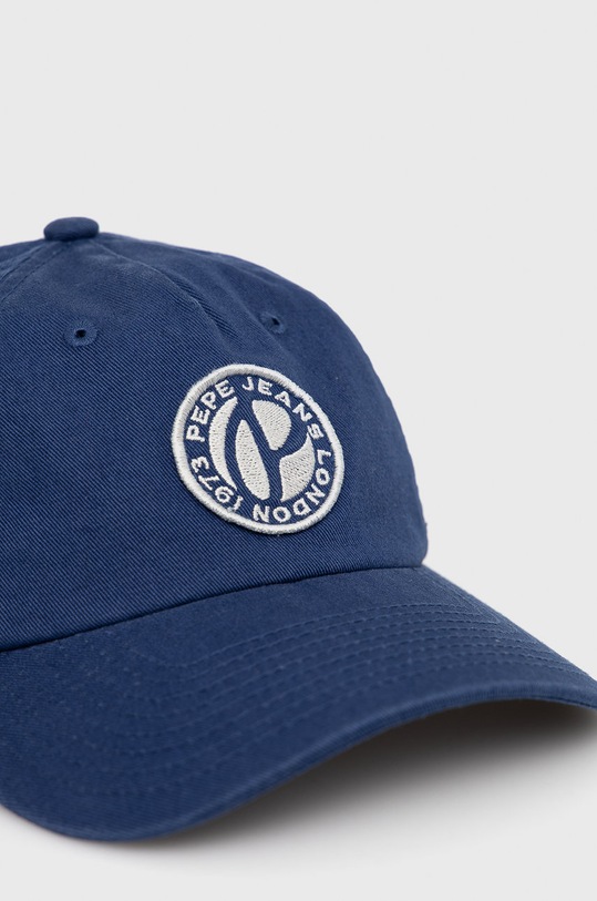 CHLAPEC Dětská bavlněná čepice Pepe Jeans PB040290.582 námořnická modř