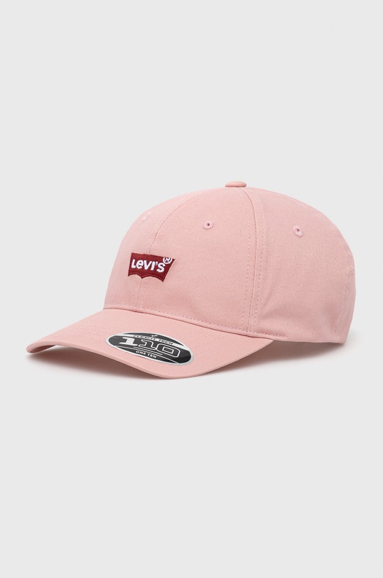 Шапка Levi's памук оранжев D5460.0004