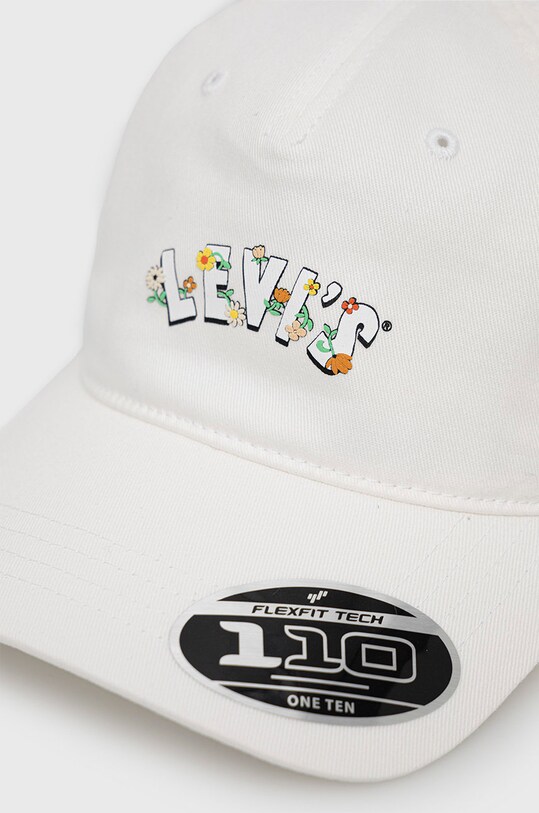 Levi's czapka D6989.0001 biały SS22
