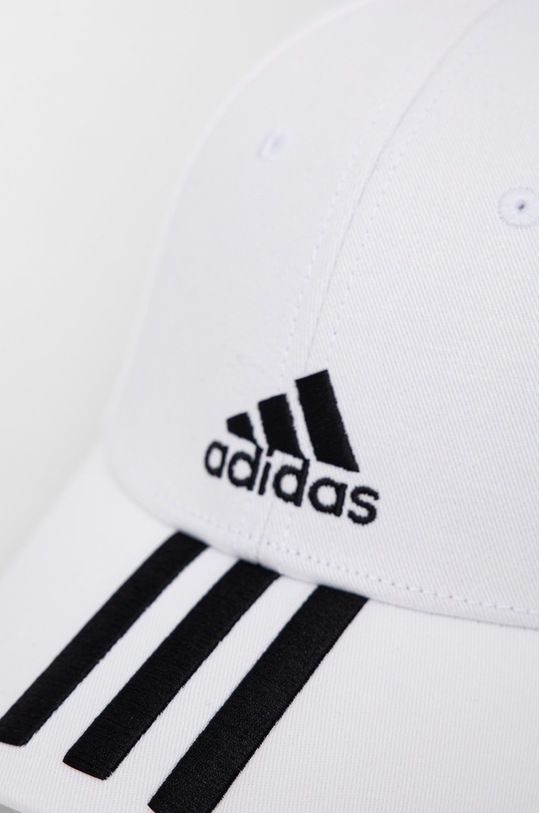 adidas Performance bombažna kapa FQ5411.D bela SS22