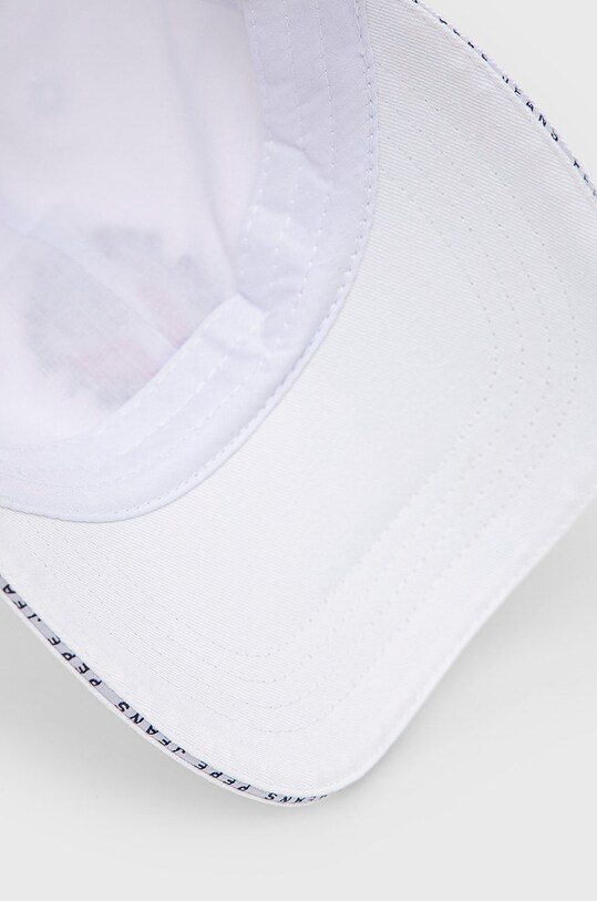 Pamučna kapa Pepe Jeans Clara Cap bijela PL040324.800