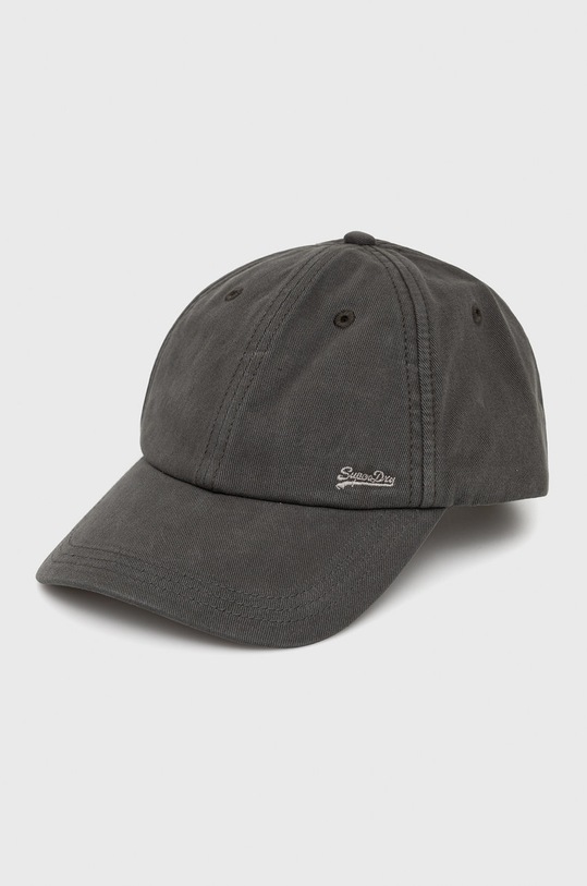 Superdry czapka bawełna zielony Y9010073A.06A