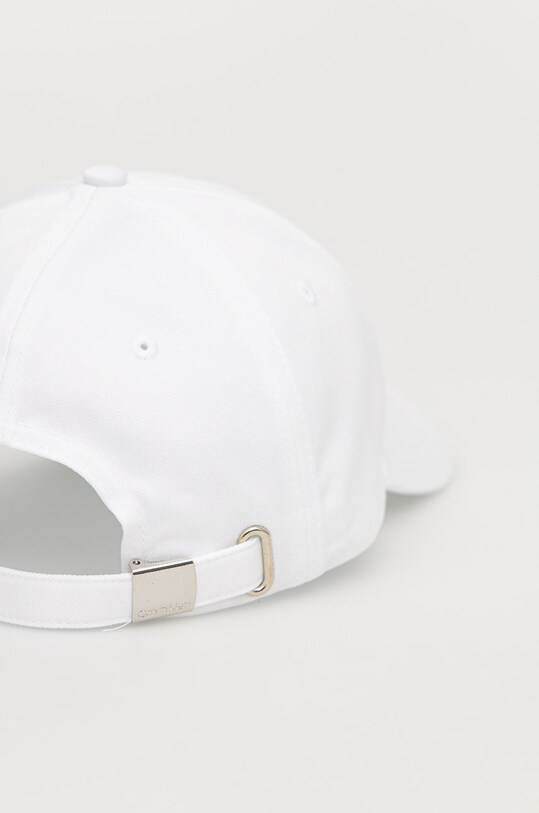 Аксесуари Бавовняна кепка Calvin Klein K60K609581.PPYY білий