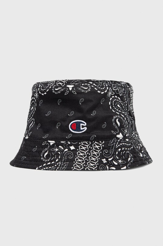 Champion palarie reversibila din bumbac 805505 cu modele negru 805505