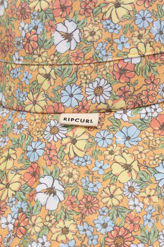 Rip Curl kapelusz bawełniany GHAIQ1 żółty SS24