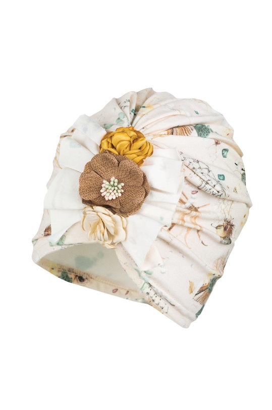 Jamiks czapka dziecięca Bianca beżowy BIANCA.bambus.JWE167.G