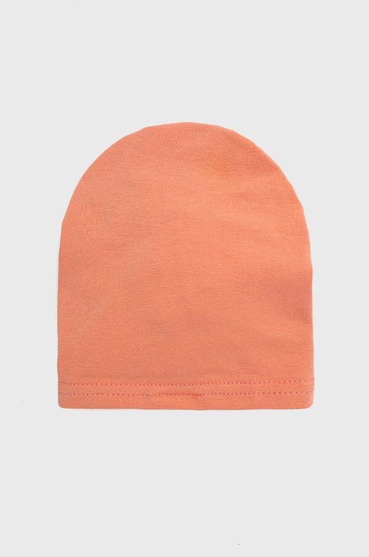 Detská čiapka Jamiks oranžová YULLA.organic.JWE187.G