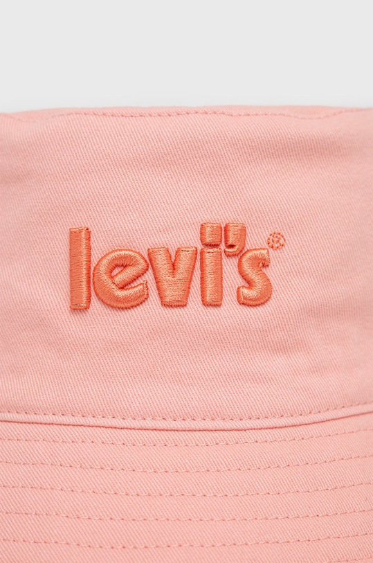 Levi's kapelusz bawełniany 9A8503.G różowy SS22