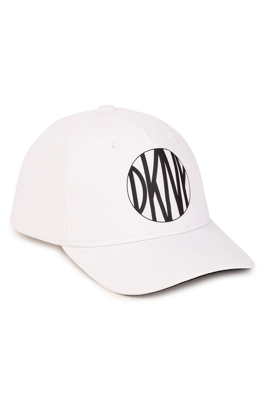 Dkny gyermek pamut sapka nyomtatásos fehér D31191