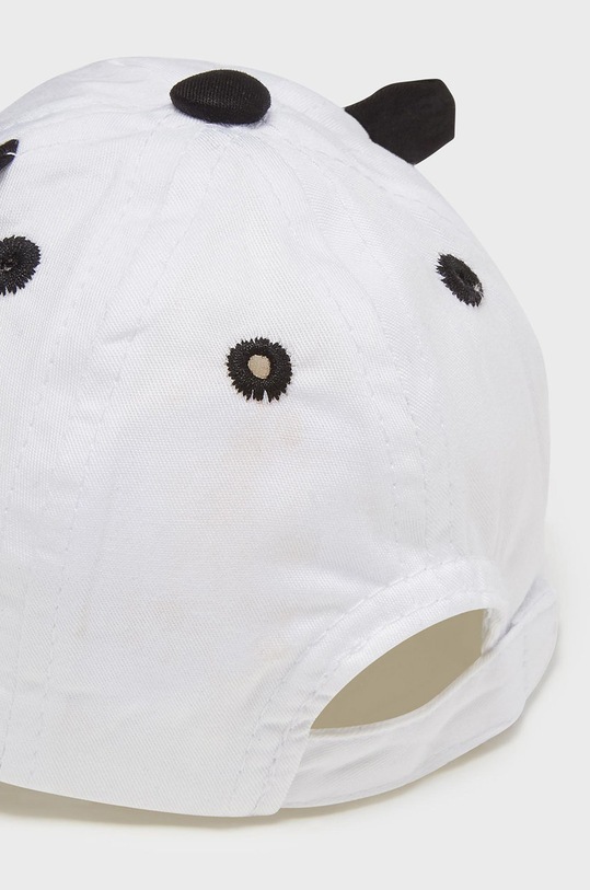 Chłopiec Mayoral Newborn czapka bawełniana dziecięca 9491.1U.Newborn biały