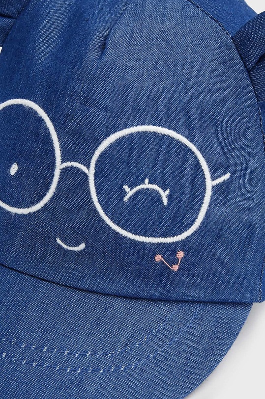 Mayoral Newborn czapka bawełniana dziecięca 9493.2U.Newborn fioletowy SS22