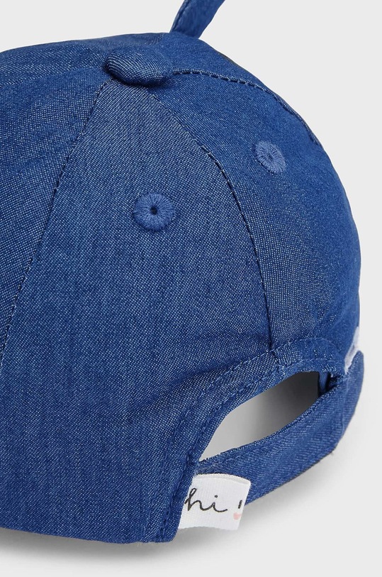 Chłopiec Mayoral Newborn czapka bawełniana dziecięca 9493.2U.Newborn fioletowy