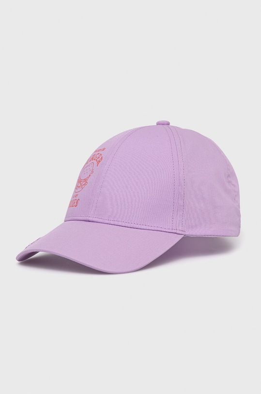 United Colors of Benetton caciula copii bumbac violet 6G0QCA00H.G