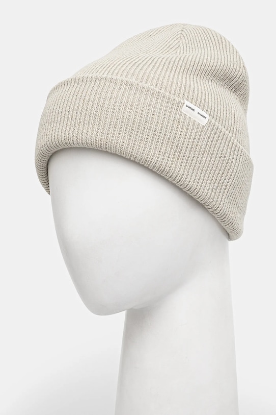 Аксесуари Вовняна шапка Samsoe Samsoe M13407218 сірий