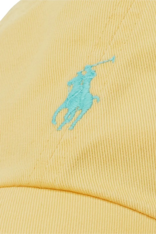 Polo Ralph Lauren Czapka bawełniana 710667709043 żółty 710667709043