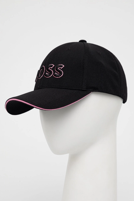 Čiapka BOSS Boss Athleisure ostatné čierna 50468246