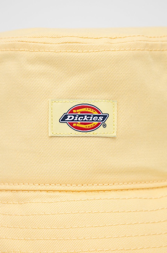 Dickies kapelusz bawełniany żółty DK0A4XXSC33
