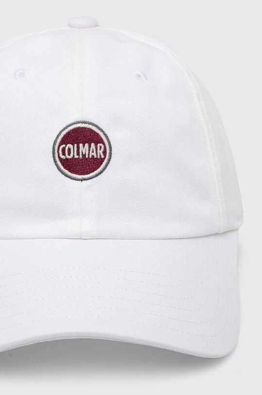 Colmar șapcă de baseball din bumbac 5091.7UJ alb SS24