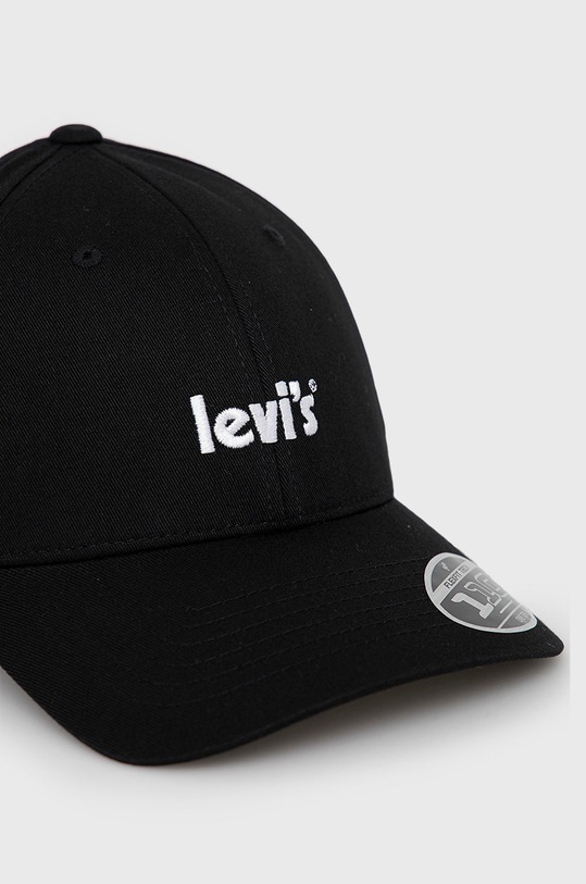 Levi's czapka D6625.0004 czarny SS22