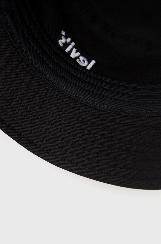 Bavlněný klobouk Levi's černá D6627.0002