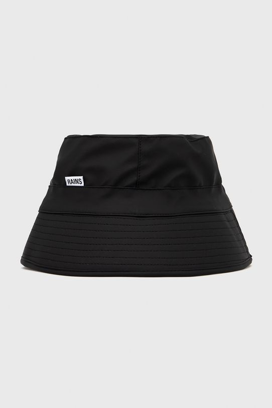 Καπέλο Rains 20010 Bucket Hat απλό μαύρο 20010.01