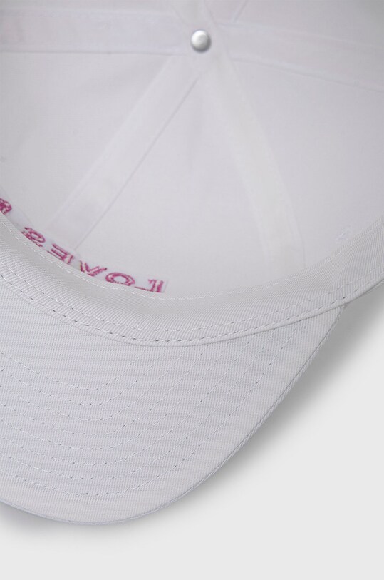 Vans czapka bawełniana biały VN0A5KJRWHT1