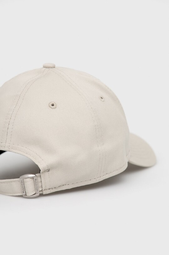 New Era czapka bawełniana 12380590.MEDBEIGE beżowy SS22